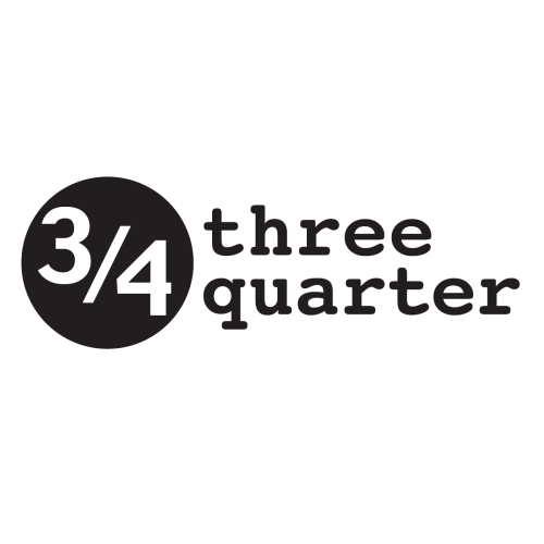 3/4 three quarter