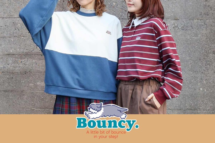 ブルーエオリジナルブランド 「Bouncy.(バウンシー)」 新作入荷しました！