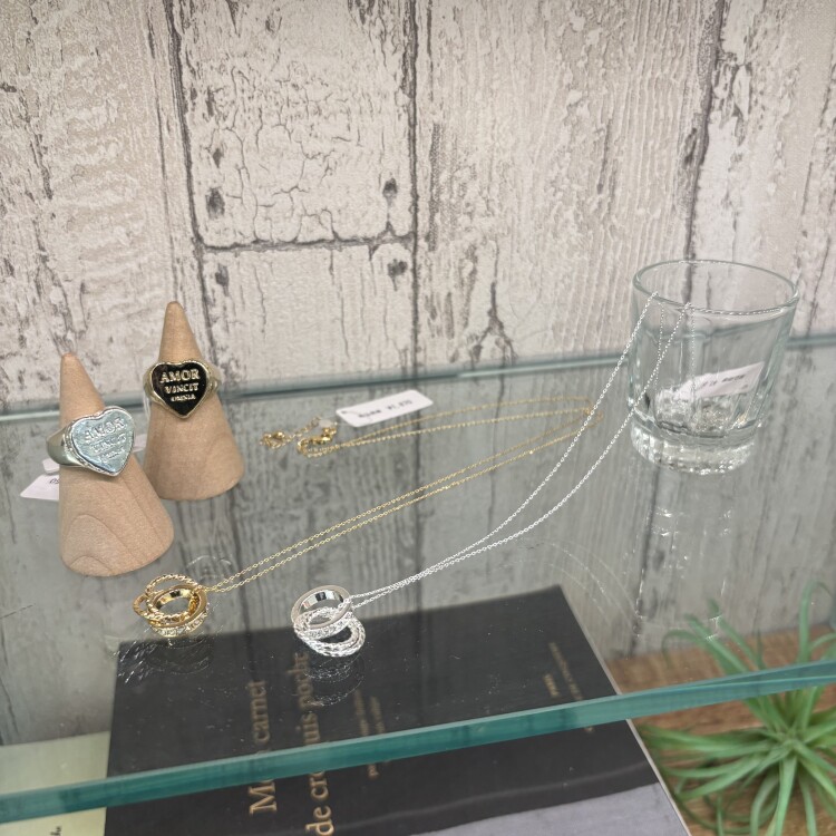 新作リング&ネックレス🩶