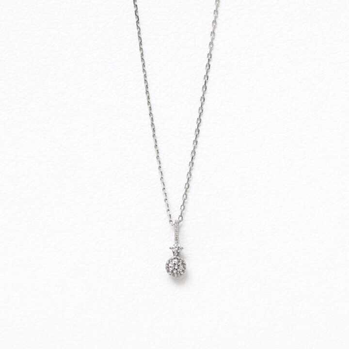 【Instagramで話題】【ドラマ着用】プラチナ ダイヤモンド ネックレス  ¥25,300 (税込)