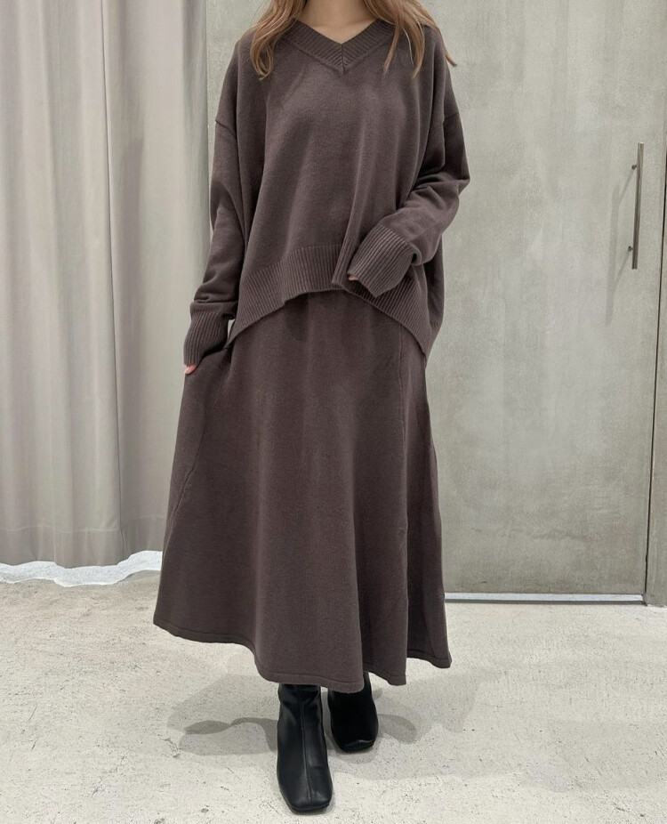 ニットセットアップ🧶