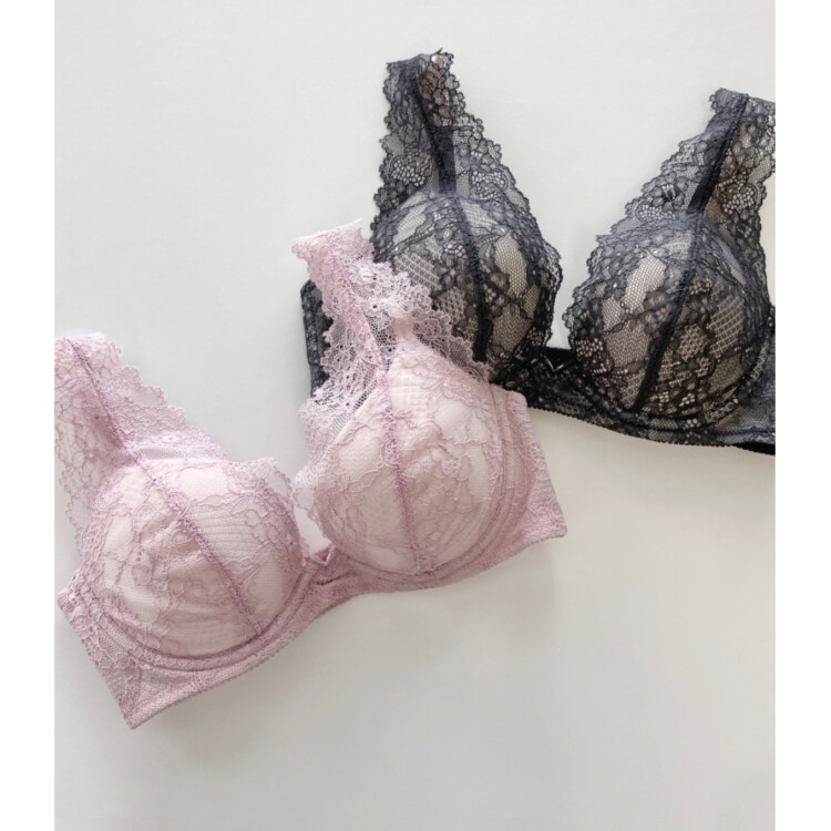 【バストにぴったりフィット3/4カップブラ】