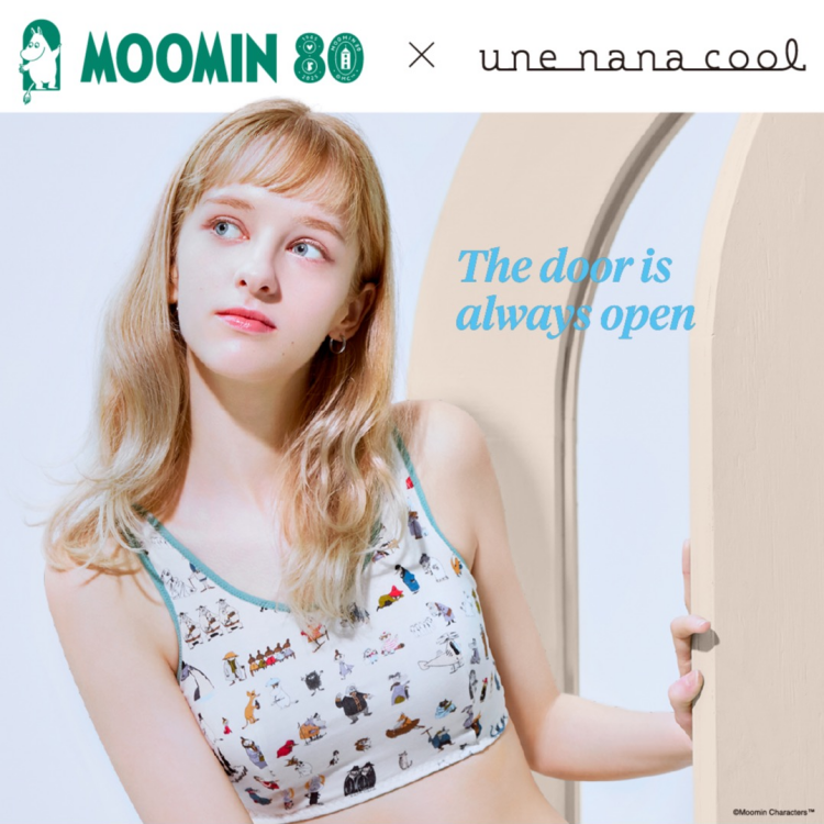 ＼ MOOMIN × une nana cool／ナイトアップブラ