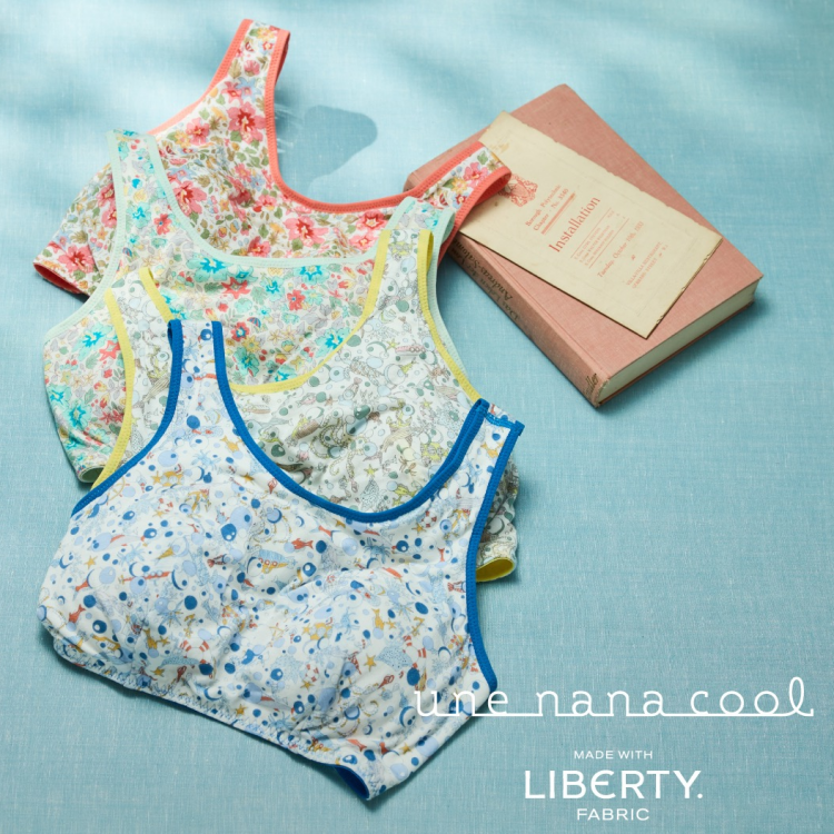 ナイトアップブラ【MADE WITH LIBERTY FABRIC】