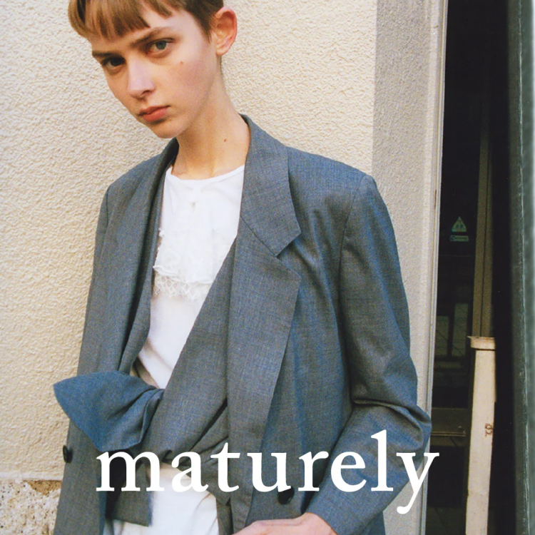 maturely 26 Spring Look 『Soft Mannish Breeze』