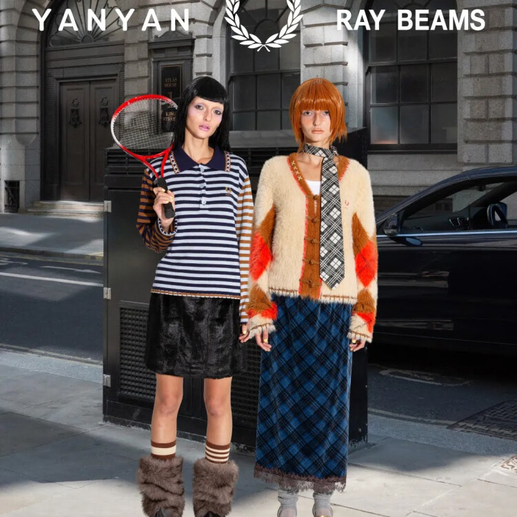 ＼10/23 fri. launch!! YanYan × FRED PERRY × Ray BEAMS／🧶💙