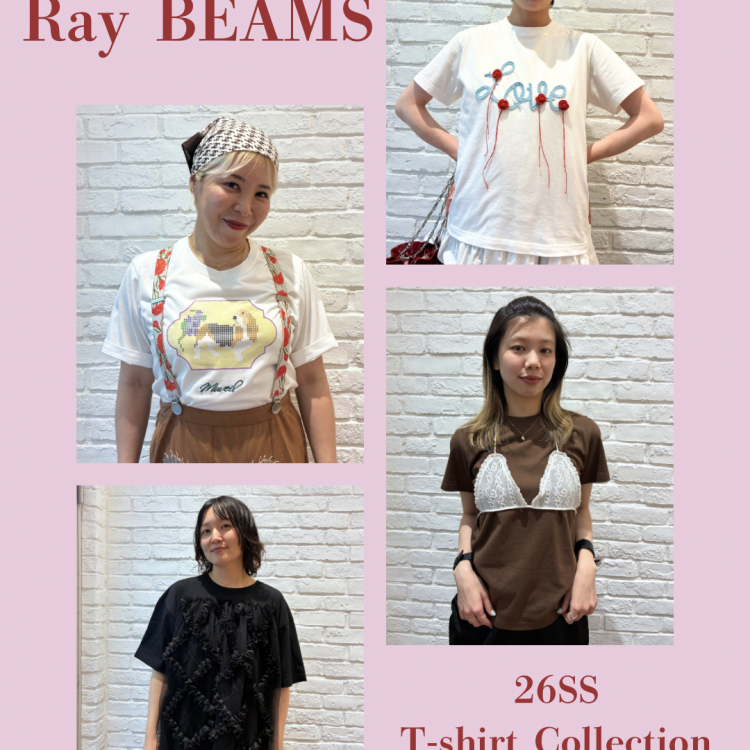 Ray BEAMS T-shirt collection