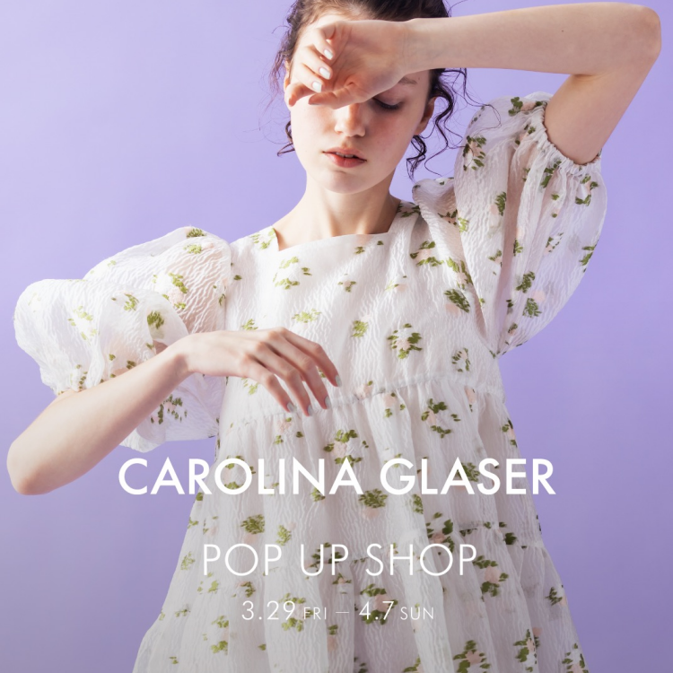 【CAROLINA GLASER】POP UP