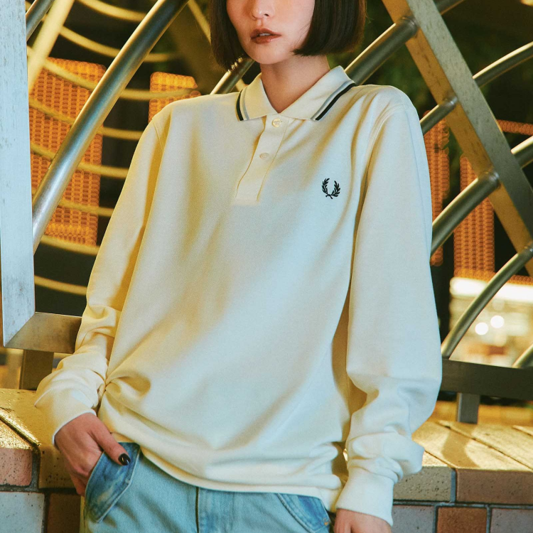 FRED PERRY　長袖ポロシャツ