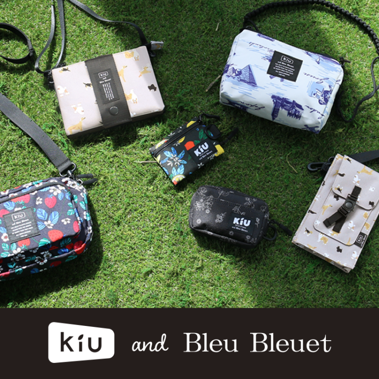 KiUとBleu Bleuetがコラボしたグッズ 『KiU and BleuBleuet』が入荷しました！