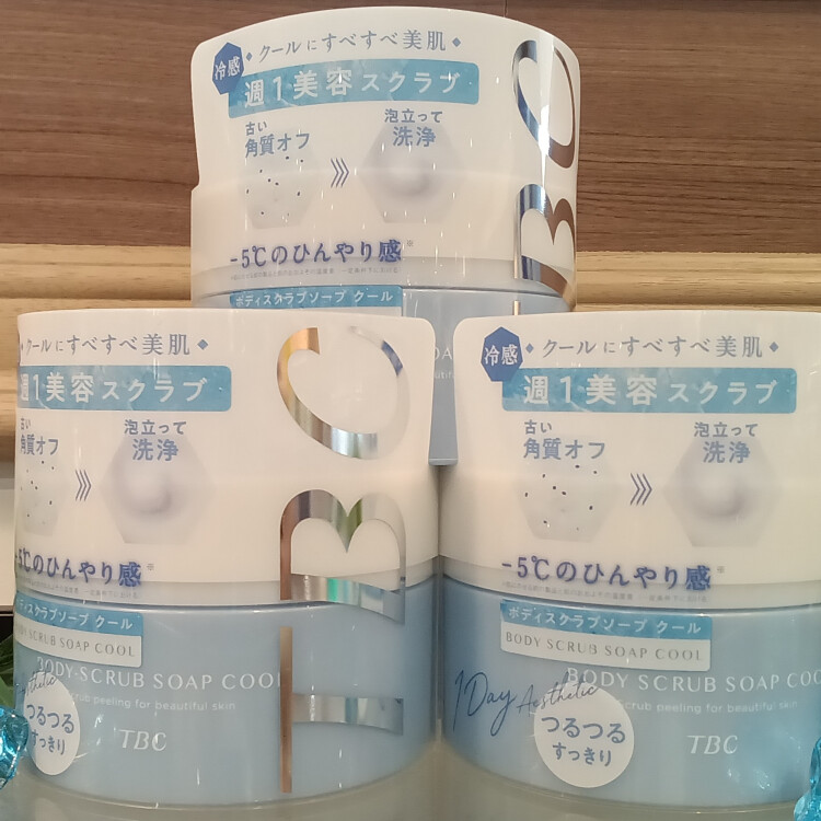 〈おすすめ商品情報〉TBC　ボディスクラブソープ　クール