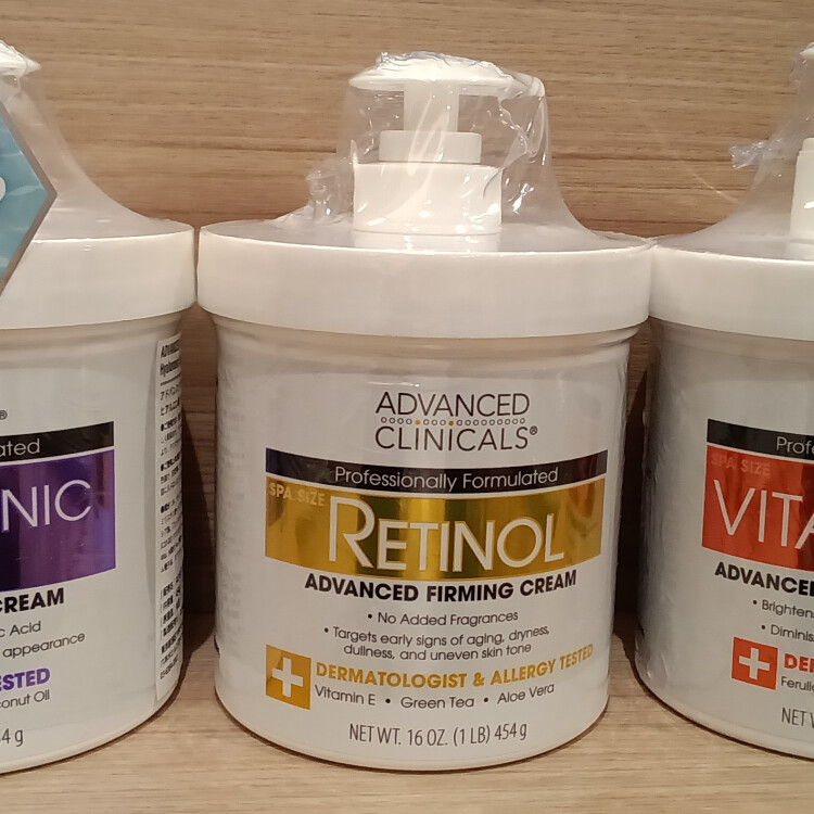 〈おすすめ商品情報〉ADVANCED CLINICALS　顔・からだ用クリーム