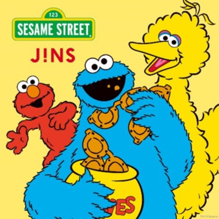 日本初！セサミストリートの度付きメガネが誕生 「JINS×SESAME STREET」発売