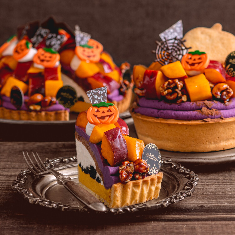 ＼HappyHalloween／ごちそう秋色タルト