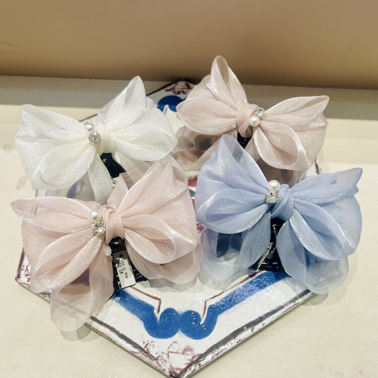 シアーリボンバンスクリップ🎀