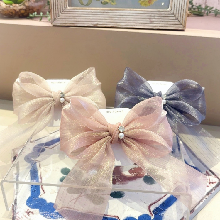 光沢リボンフックポニー🎀✨️