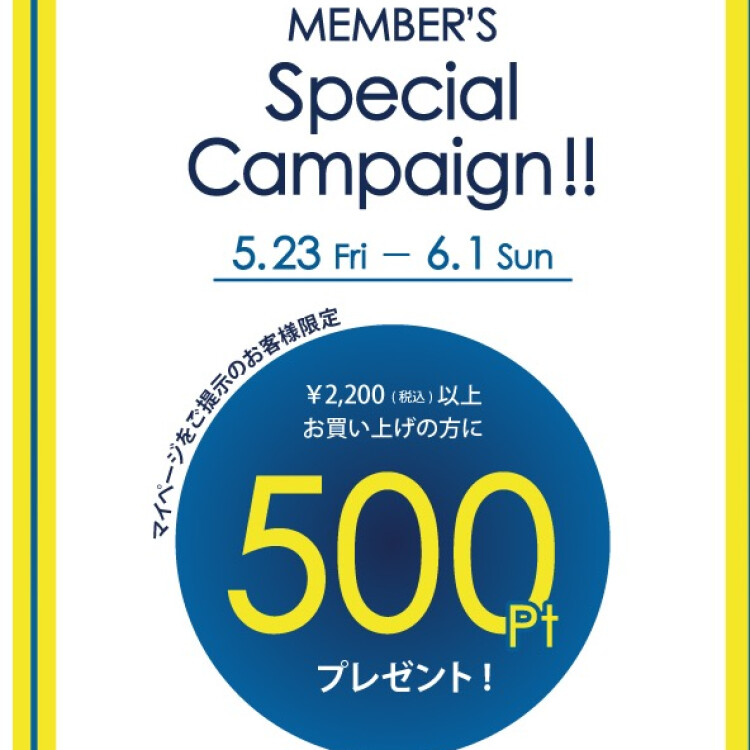 ⭐︎ポイントプレゼントキャンペーン⭐︎