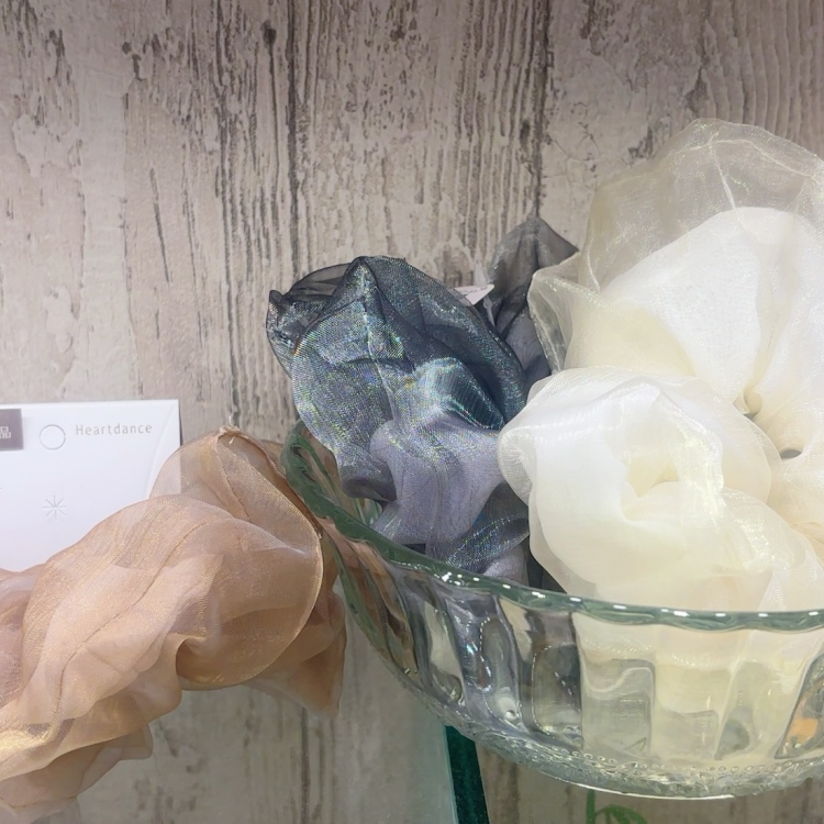 オーガンジーシュシュ𓏸𓈒𓂃🫧