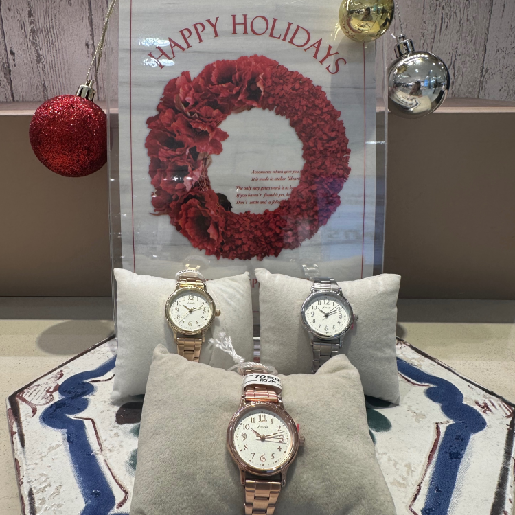 プレゼントにおすすめ！　腕時計のご紹介