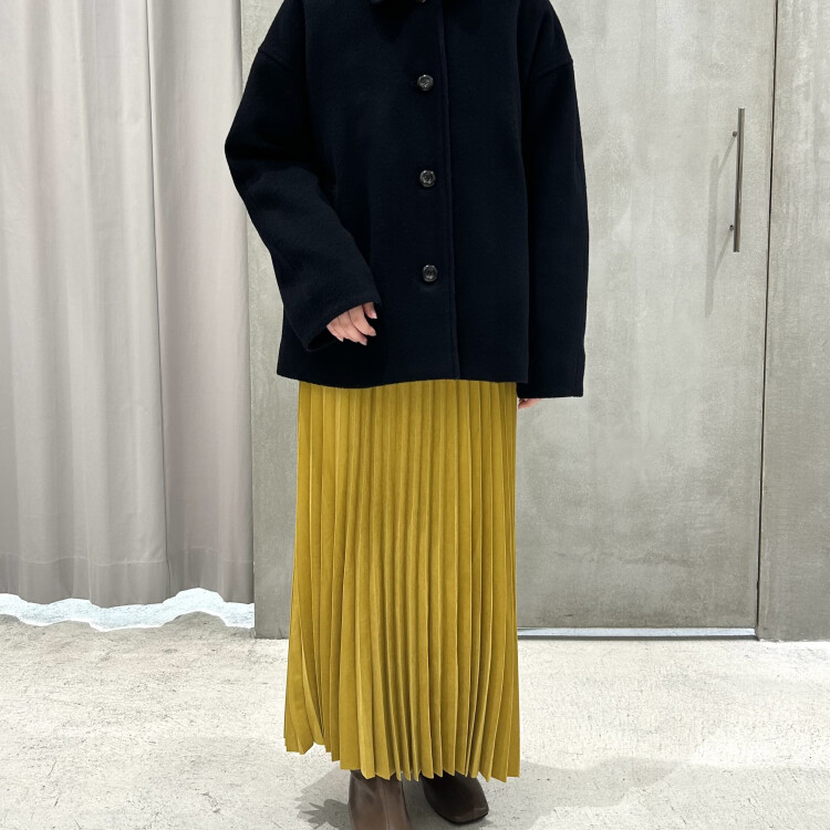 ショートステンカラーコート🧥