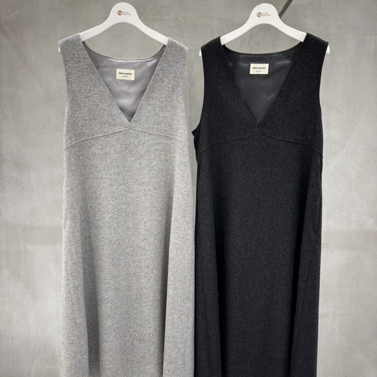 ウール混ジャンスカ