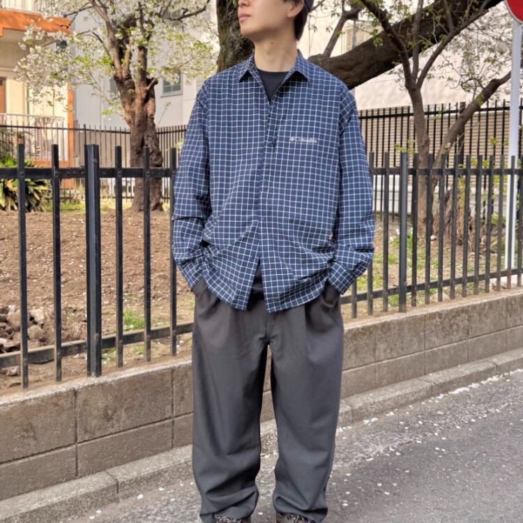 1枚でも、羽織りでも使える速乾性抜群なロングスリーブシャツ✨