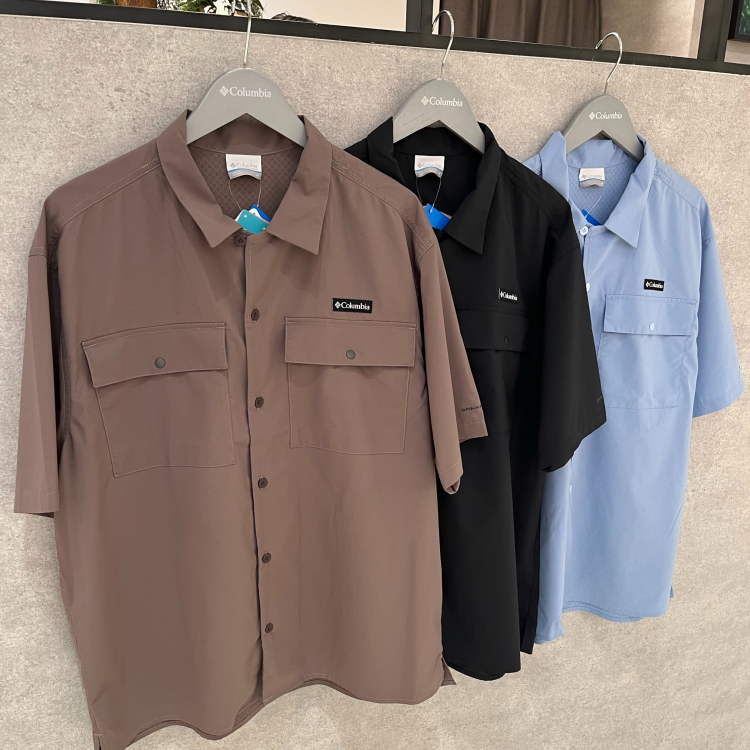 5/26～3階エスカレーター前にて展示【Columbia】冷却機能付きおすすめセットアップコーデ