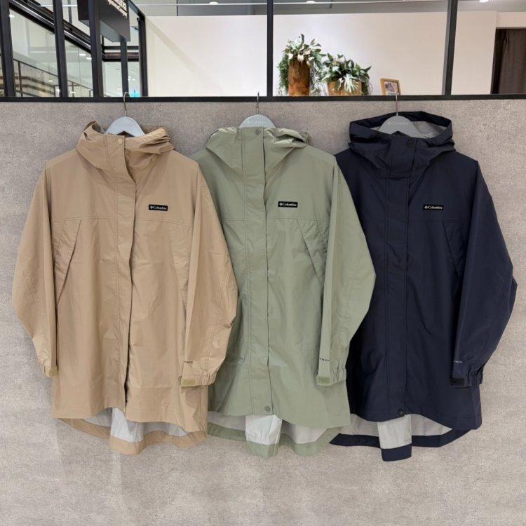 【☔防水アイテムで快適😊】ウィメンズレインウェアのご紹介‼