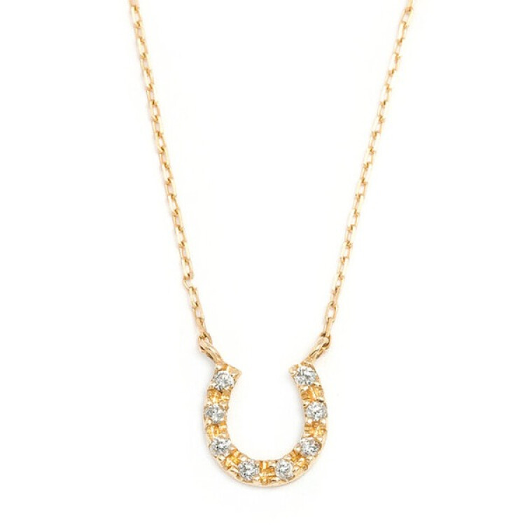 ダイヤモンド 　馬蹄 ネックレス