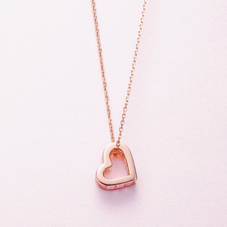 ハート ネックレス  ¥16,500 (税込)